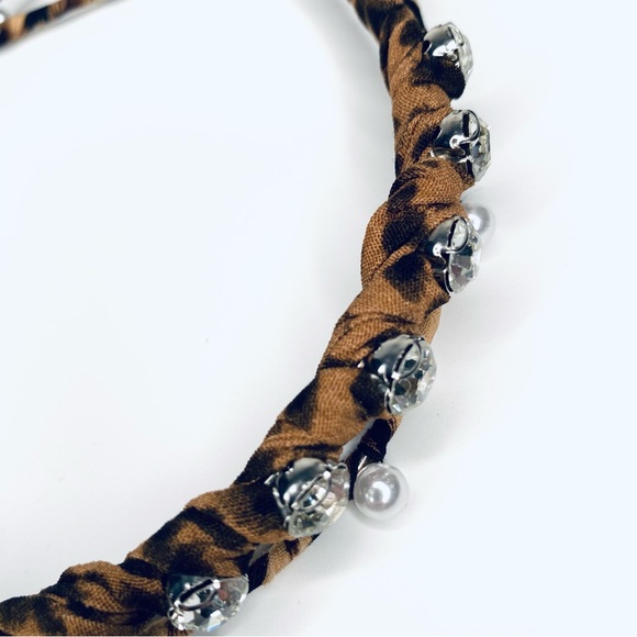 Anthropologie Set of Two Jewel Headbands NWT - Picture 3 of 7